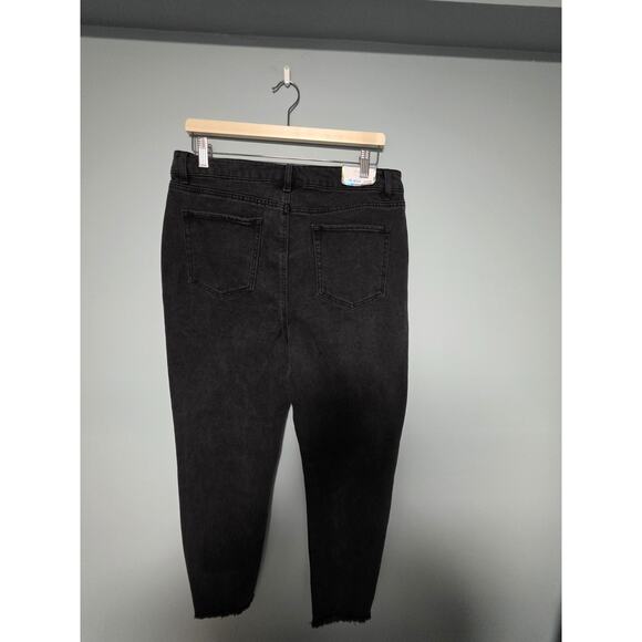 NWT Tinseltown Black High Rise Skinny Jeans Plus 15 RockerCore Grunge Vamp Fall - Picture 6 of 6